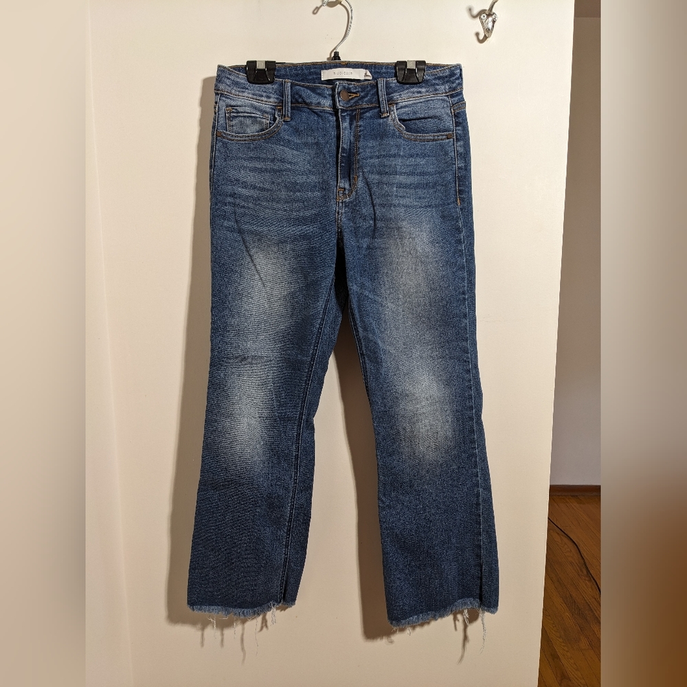 Carly Jean Los Angeles Women’s Boyfriend Jeans - Mid Blue Wash